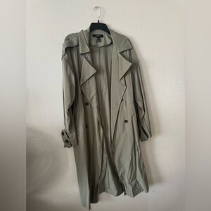 Long Green Coat